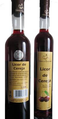 Kirschlikr aus Portugal Licor de Cerejas do Fundo, 16%, 0,5L Flasche (20/L)  - Produktbild 