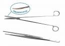 Aquarium-Set-2-teilig-1-Pflanzenschere-1-Pinzette gerade