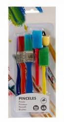 Pinsel - Set mit 6 Stück Künstler-Pinsel von Pincello