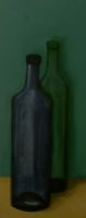 Stilleben mit Flasche (�lbild)