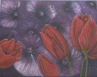 Tulpen (�lbild)