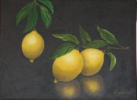 Stilleben mit Zitronen (�lbild)