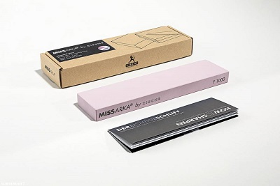 Abziehstein MissArkaUltra 1000, für Küchenmesser, Rasiermesser u.v.m. (Einzelstein)