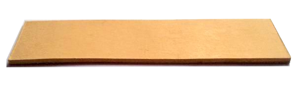 2 Stück Lederabziehriemen NATUR, 20cm x5cm, unbehandelt