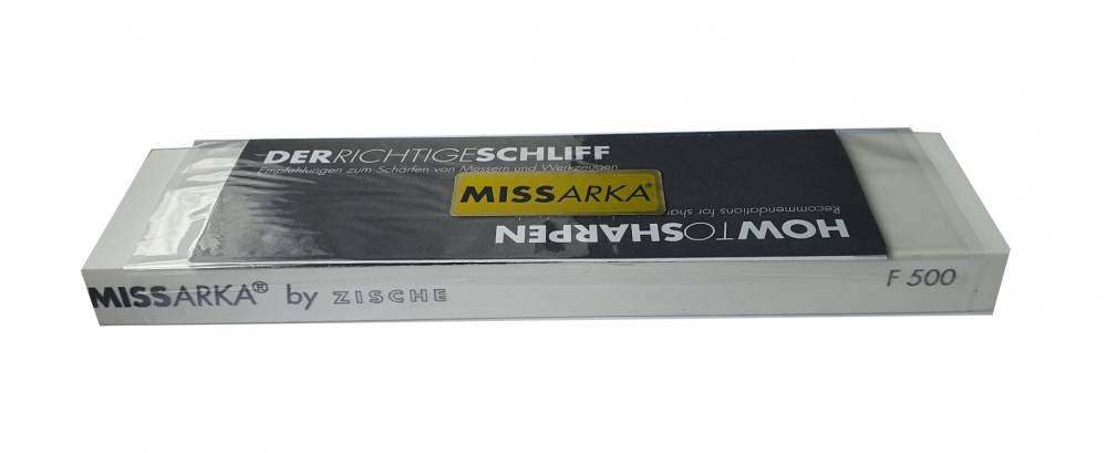 Abziehstein MissArka&reg;White 500, f�r K�chenmesser, Rasiermesser u.v.m. (Einzelstein)