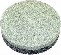 Zische Rutscher Schleifstein rund 130x30mm, Kombi FEPA 80/24, für Beton Estrich