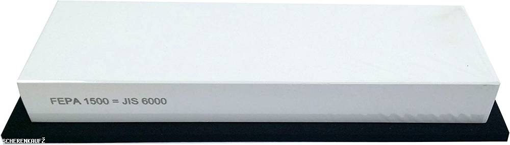 White-Block Edelkorund, 200 x 60 x 25 mm, Körnung FEPA 1500 (JIS 6000) von Zische